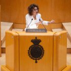 María Jesús Montero, comparece en el Senado