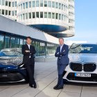 BMW y Totoya colaboran en coches de hidrógeno. Oliver Zipse y Koji Sato