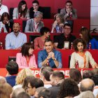 Sánchez, durante la reunión del Comité Federal del PSOE