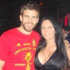 Gerard Piqué y Yola Berrocal, en una foto que compartió ella en redes.