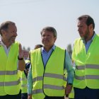 (Foto de ARCHIVO)
El presidente de ADIF, Ángel Contreras, charla con el ministro de Transportes y Movilidad Sostenible, Óscar Puente.