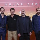 David Broncano, Marcos Martínez "Grison" , Jorge Ponce y Ricardo Castella.