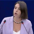 Irene Montero interviene en el Parlamento Europeo