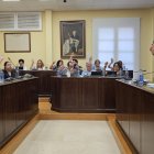 Momento del pleno del Ayuntamiento de Villajoyosa