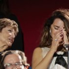 Penélope Cruz, emocionada por el discurso de Javier Bardem