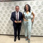 Bernabé Cano recibió el galardón por la “promoción y desarrollo del deporte”