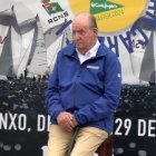 Don Juan Carlos recibió la medalla de oro de la Federación Gallega de Vela.