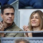 Pedro Sanchez y Begoña Gomez, en el Master de Madrid en 2018.