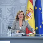 La ministra Portavoz y de Educación, Pilar Alegría