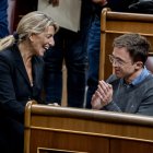 Yolanda Díaz e Íñigo Errejón juntos en el Congreso en una imagen de archivo