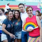 Monica Martinez e Íñigo Errejón en el Orgullo LGTBI de 2023 en Madrid.