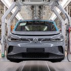 Volkswagen eléctrico en su fábrica