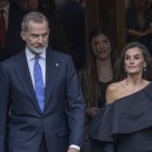 El Rey Felipe y la Reina Letiziase dirigen al Teatro Campoamor para la ceremonia de entrega de los 'Premios Princesa de Asturias 2024'.