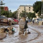 Imagen de la devastación de la DANA en Valencia