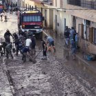 Militares de UME en la zona de la DANA