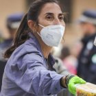 Paz Padilla estuvo trabajando de voluntaria en Valencia y tuvo que marcharse tras contraer una enfermedad.