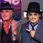 Los actores Jeremy Irons y Johnny Depp en el Festival de Cine Europeo de Sevilla.