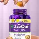 Complemento alimenticio de melatonina de ZzzQuil Natura