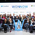 Ganadoras de la 7ª edición de los Premios Wonnow con representantes de CaixaBank y Microsoft.

REMITIDA / HANDOUT por CAIXABANK
Fotografía remitida a medios de comunicación exclusivamente para ilustrar la noticia a la que hace referencia la imagen, y citando la procedencia de la imagen en la firma
25/11/2024