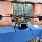 Uno de los drones intervenidos a una organización que utilizaba este medio para introducir hachís desde Marruecos.

EUROPA PRESS
28/11/2024