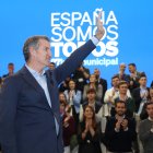 El presidente del Partido Popular, Alberto Núñez Feijóo