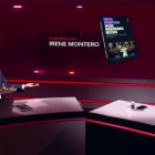 Xabier Fortes entrevista a Irene Montero en 'La noche en 24 horas' de RTVE.