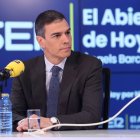 Pedrfo Sánchez, en una entrevista en la Cadena SER.