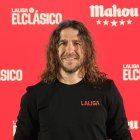El ex jugador del FC Barcelona Carles Puyol, en un evento organizado por Mahou.

MAHOU
19/4/2024