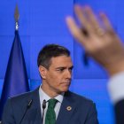El presidente del Gobierno, Pedro Sánchez, durante una rueda de prensa posterior a la reunión del Consejo de Ministros.