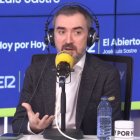 Ignacio Escolar en el Estudio de la Cadena SER