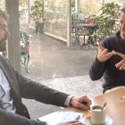 Borja Sémper, portavoz del PP, en conversación con ESdiario