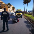 Imagen de archivo de otro accidente en el que falleció un motorista en Almería.