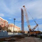Obras del metro de Sevilla.