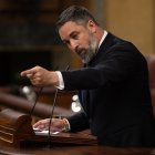 El presidente de VOX, Santiago Abascal