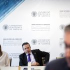 El rector de la UPV, Pepe Capilla, durante su visita las instalaciones del Consorcio Espacial Valenciano y la Agencia Espacial Europea, en la Universitat Politècnica de València, a 19 de febrero de 2024, en València, Comunidad Valenciana (España). El Consorcio Espacial Valenciano es una entidad pública, con personalidad jurídica propia e independiente de sus entidades consorciadas. Se dedica a actividades de investigación científica y servicios de desarrollo tecnológico relacionados con el sector espacial. Algunos de sus objetivos incluyen mejorar la seguridad y la calidad de producción de sistemas espaciales, así como contribuir al progreso social y económico en Europa en el ámbito espacial.

Jorge Gil / Europa Press
19 FEBRERO 2024;AGENCIA ESPACIAL EUROPEA;CONSORCIO ESPACIAL VALENCIANO
19/2/2024