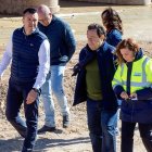 Vicent Mompó en una visita en Turís y Monserrat