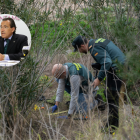 Lugar en el que fue encontrado el cuerpo del exalcalde de Gandia, Arturo Torró