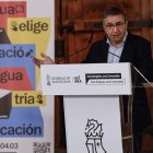 El conseller de Educación, José Antonio Rovira