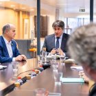 (Foto de ARCHIVO)
El presidente de Junts, Carles Puigdemont, en la reunión de la permanente del partido en Bruselas (Bélgica)

REMITIDA / HANDOUT por JUNTS
Fotografía remitida a medios de comunicación exclusivamente para ilustrar la noticia a la que hace referencia la imagen, y citando la procedencia de la imagen en la firma
17/1/2025