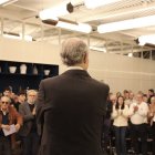 Paco Camps en la presentación de su libro en Valencia