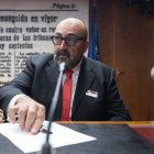 Archivo - El exasesor del exministro José Luis Ábalos, Koldo García, comparece en la Comisión del Senado sobre la investigación de las mascarillas durante el Covid-19, a 22 de abril de 2024. Archivo.