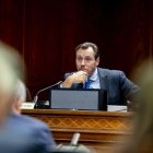 Archivo - El ministro de Transportes y Movilidad Sostenible, Óscar Puente, comparece en la Comisión de Investigación por el ‘caso Koldo’, en el Senado, a 28 de noviembre de 2024, en Madrid (España). Óscar Puente ha comparecido en la Comisión de Investigac.