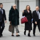 Carmen Pano y Leonor González Pano declaran como investigadas en el 'caso Hidrocarburos'.