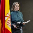 La secretaria general del PP, Cuca Gamarra.