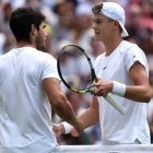 Alcaraz y Rune en Wimbledon