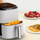 Freidora de aire y grill con ventana Moulinex Easy Fry & Grill Vision 3 L