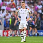 (Foto de ARCHIVO)
05 July 2024, Baden-Württemberg, Stuttgart: Germany's Toni Kroos reacts after the UEFA EURO 2024