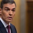 El presidente del Gobierno, Pedro Sánchez