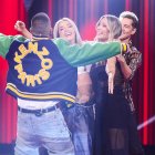 Lola Índigo, David Bisbal, Manuel Turizo y Edurne en "La Voz Kids"