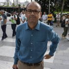El jefe del servicio de Climatología de la Agencia Estatal de Climatología en la Comunitat Valenciana, José Ángel Núñez, llega a declarar como testigo ante la jueza de Instrucción número 3 de Catarroja